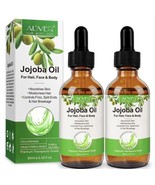 2x 60ml PURE ORGANIC JOJOBA OIL UNREFINED RAW VIRGIN COLD PRESSED - $17.99