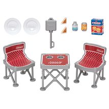 Takara Tomy Licca-chan LF-09 Camping Chair &amp; Table Set (Coleman Collabor... - £13.73 GBP