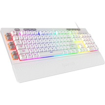 Redragon K512 Shiva RGB Backlit Membrane Gaming Keyboard Multimedia Keys... - $32.36