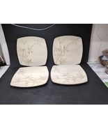 Florida Marketplace Bamboo Dinner Plates, Beige Square Plate, Set of 4 T... - $903.20 MXN