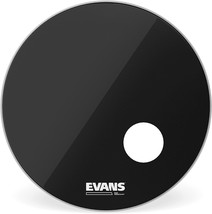 Evans Eq3 Resonant Black Bass Drum Head, 22 Inch. - £55.89 GBP