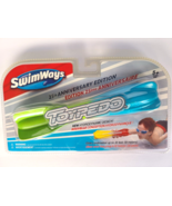 SwimWays Toypedo 25th Anniversary 10&quot; Pool Toy Hydrodynamic Blue Green R... - £21.28 GBP