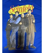 Seinfeld Shirt Jerry TV Series Stand-up Comedy Series New With Tag Blue ... - $16.20 CAD