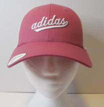 Adidas Women&#39;s Mesh Trucker Hat Baseball Cap OSFA Pink Strata New - $23.75