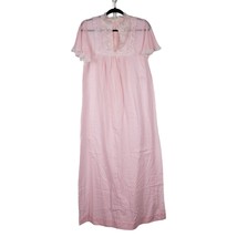 Iris Bert Yelin VTG Nightgown Womens S Pale Pink Sheer Lace Delicate 196... - £20.46 GBP