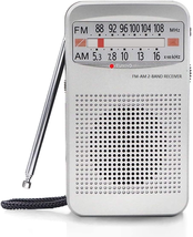 FUHONGYUAN AM FM Portable Pocket Radio, Compact Transistor Radios - Best Recepti - £11.79 GBP