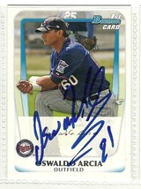 Oswaldo Arcia signed Autographed card 2011 bowman prospects - $9.55