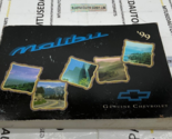 1999 Chevrolet Malibu Owners Manual Handbook OEM L04B19003 - £11.60 GBP