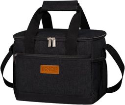iknoe Large Cooler Bag Collapsible 8.5L Insulated Bags Leakproof Lunch C... - $17.82