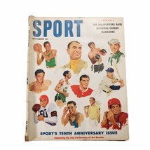 Vtg 50&#39;s Sport Magazine - NEWSSTAND - September 1956 MLB Dimaggio in Color - £24.85 GBP