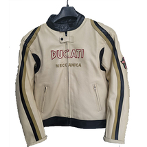 Ducati Old Times Leather Jacket for Men - £188.84 GBP
