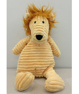   CORDY ROY JELLYCAT    15&quot; Yellow Ribbed Plush Stuffed Animal LION  - $259.62 MXN