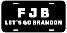 Let&#39;s Go Brandon Fjb Joe Biden Fck License Plate Cars And Trucks Aluminum Metal - £7.09 GBP