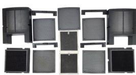 Ecoquest Fresh Air Purifier Lint Screens / Front Grills / Rear Covers Mixed Lot - £40.12 GBP