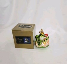 Kurt Adler Polonaise 2003 Glass Frog Ornament  - $28.71