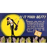 Is It Your Best - Quality Of Work - 1923 -  Motivational Poster - £26.37 GBP