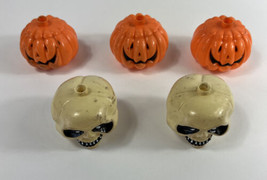 5 vintage easter unlimited halloween string lights Skull Pumpkin Replacements - £7.12 GBP