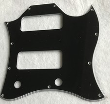 For US Gibson SG P90 Guitar Pickguard Without Pickup Mounting Holes,5 Ply Black - £7.91 GBP