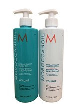 Moroccanoil Extra Volume Shampoo &amp; Conditioner Dou 16.9oz. - £53.11 GBP