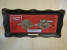 VTG 1963 OLD GERMAN PREMIUM LAGER 3D BEER SIGN FEDERAL CANNON &amp; CANISTER... - $74.25