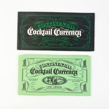 Vtg Continental Airlines Money Scrip Book &quot;Cocktail Currency&quot; 6 Drinks No Value - £23.59 GBP