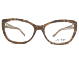 Jf Rey Brille Rahmen JF1259 9595 Brown Schildplatt Texturiert Cat Eye 52... - $120.83