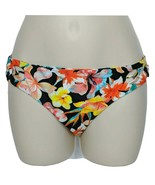NWT Cami And Jax Lee Hipster Bikini Swim Bottom Large Floral Orange Yellow - $17.59 CAD
