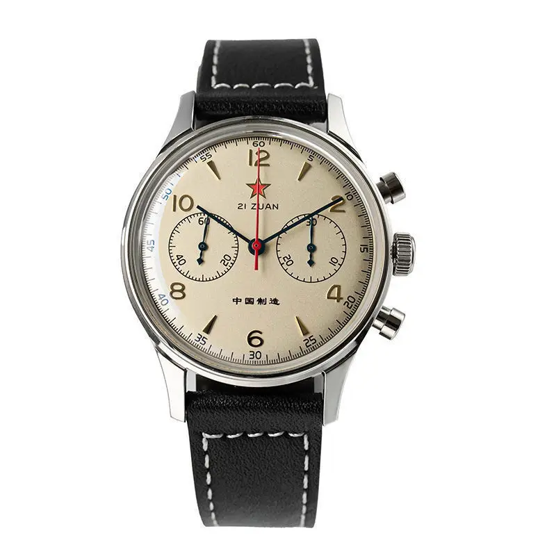 Watch LEOCYLIN China Aviation  1963 Watch Vintage 21 Zuan Pilot Waterproof Canva