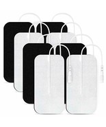 4 Rectangular Electrode Pads 2.75&quot; x 5&quot; for Intensity Twin Stim - $6.71 CAD