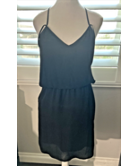 Banana Republic Black Strappy Sun Dress, Size Medium, Pre-Owned - $223.48 MXN
