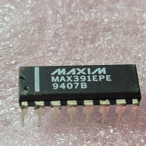 MAX391EPE IC SWITCH QUAD SPST 16DIP OEM ORIGINAL RARE NEW NOS  $20 - £15.31 GBP