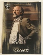 Walking Dead Trading Card #24 Gregory - $1.97