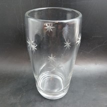 Cut Glass MCM Vintage Atomic Starburst Juice Tumbler Replacement Glass - $12.00