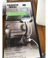 The Sharper Image Hold &amp; Charge Smartphone iPhone 4s, 5s, SE Flexible Ca... - $40.48 CAD
