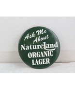 Microbrewery Beer Pin - Narture Land Organic Lager - Celluloid Pin - €12,82 EUR