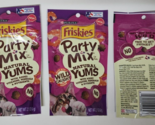 (3) Purina Friskies Party Mix Cat Treats, Natural Yums With Wild Shrimp ... - $19.79