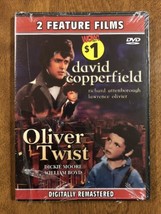 David Copperfield &amp; Oliver Twist  2 Feature Films DVD  NEW - £6.76 GBP