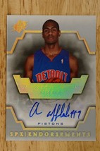 2007-08 S Px Arron Afflalo Autograph Detroit Pistons E-AA Auto Basketball Card - £7.95 GBP