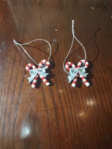 Set Of 2 Candy Cane Ornaments - £10.67 GBP