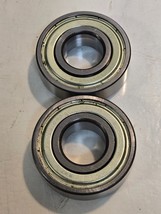2 Quantity of SST Ball Bearings Metal Shielded 6204ZZC3 | 47 mm OD (2 Qty) - $29.99
