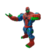 Spider-man The Hulk mashup awseome Mexican hard plastic Toy Figure Marvel - $1,662.06 MXN