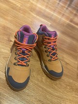 TIMBERLAND WOMEN&#39;S LINCOLN PEAK WATERPROOF MID HIKER WHEAT LEATHER A5PHY - $159.99