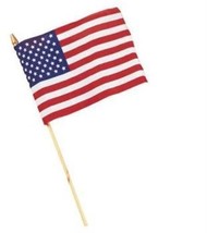 Cloth United States of American Flag 4 inch x 6 inch Patriotic Decorations - $12.99