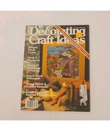 Decorating Craft Ideas Magazine July/August 1980 Simple Shell Crafts - $7.99