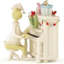 Lenox Grinch&#39;s Christmas Melody Figurine 2 PC Piano Dr Seuss Who Stole RARE NEW - £298.91 GBP