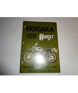 Hodaka Wombat 125 Illustrated Parts List Book New - $47.52