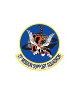 23rd Mission Support Squadron Patch Version 2 - Wall Decal - Variety of ... - $75.24 MXN