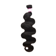 Brand New Peruvian Virgin Hair Body Wave Size 12&quot; Natural Color Black A2 - £22.01 GBP