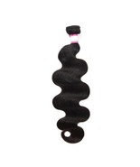 Brand New Peruvian Virgin Hair Body Wave Size 12&quot; Natural Color Black A2 - £21.93 GBP