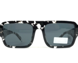 Prada Sunglasses SPRA05 15O-70B Black Spotted White Frames with Dark Gra... - $277.19